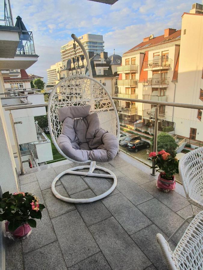 Stella Baltic Big Terrace 3 Zimmer Frei Parking Świnoujście Exterior foto