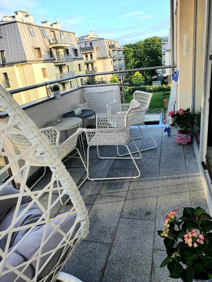 Stella Baltic Big Terrace 3 Zimmer Frei Parking Świnoujście Exterior foto