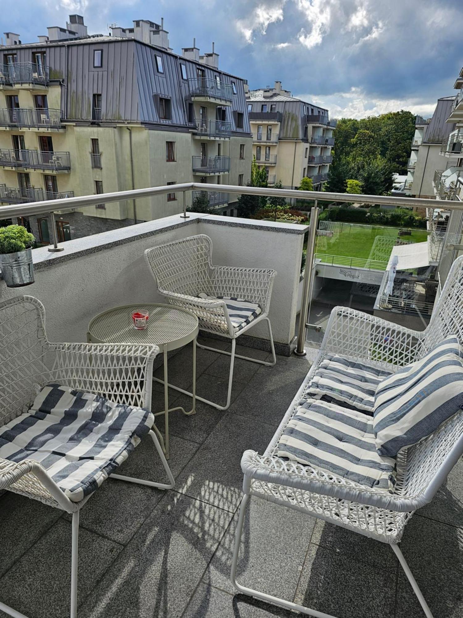 Stella Baltic Big Terrace 3 Zimmer Frei Parking Świnoujście Exterior foto