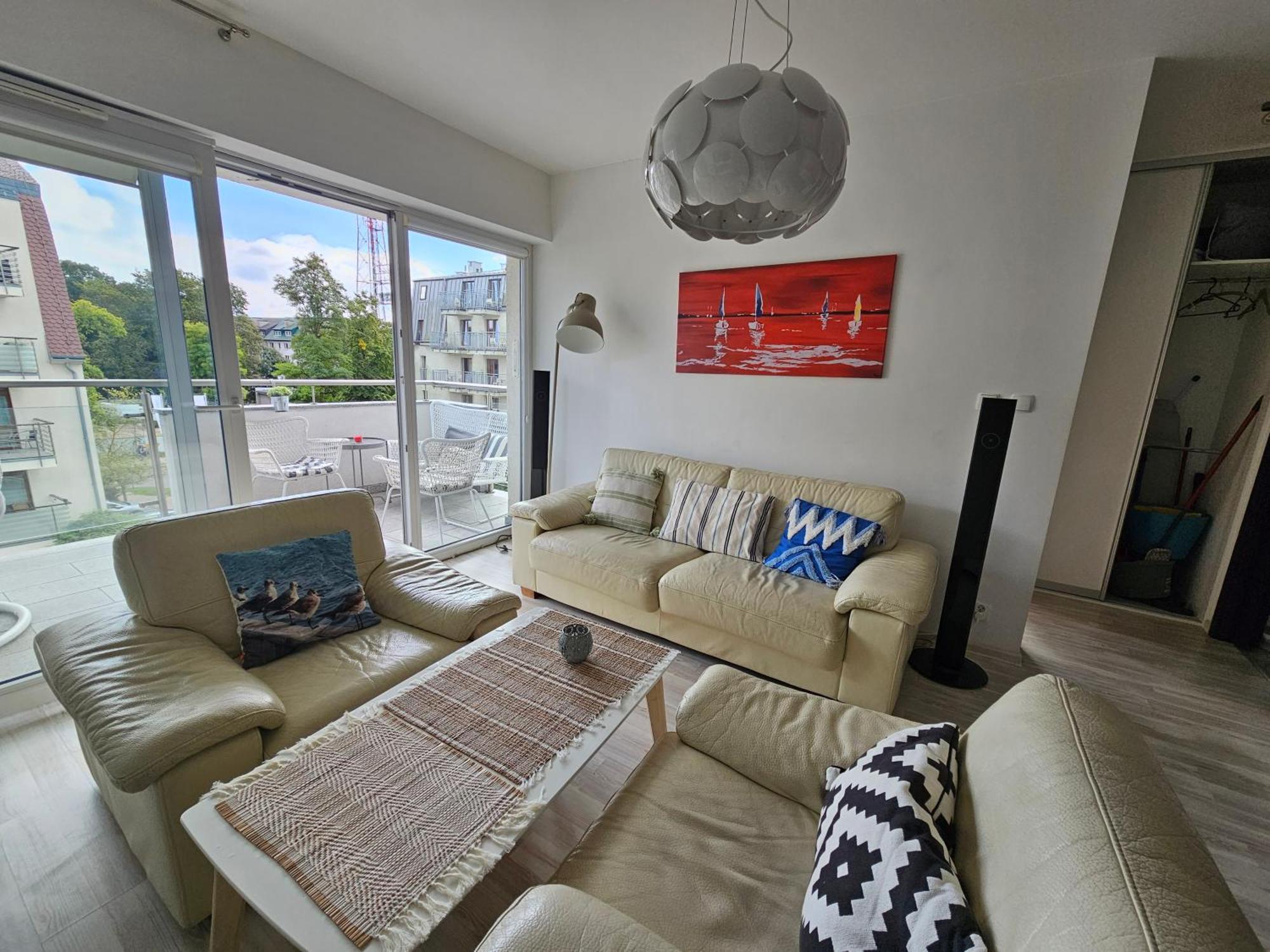 Stella Baltic Big Terrace 3 Zimmer Frei Parking Świnoujście Exterior foto